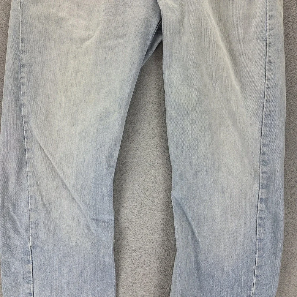 VTG Levis Engineered Jeans Mens Blue Twisted Flap Pockets Altered Hem Fits 32x30